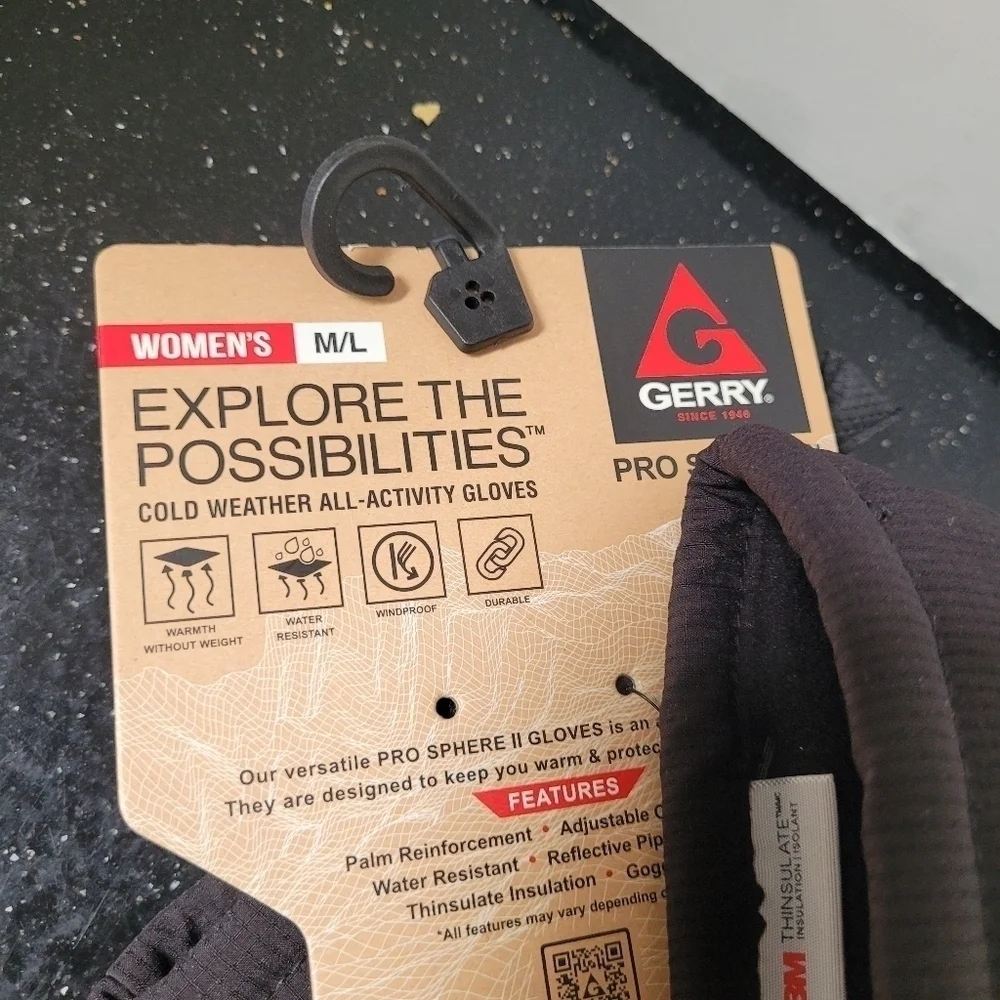 NEW Gerry Thinsulate Snow Gloves